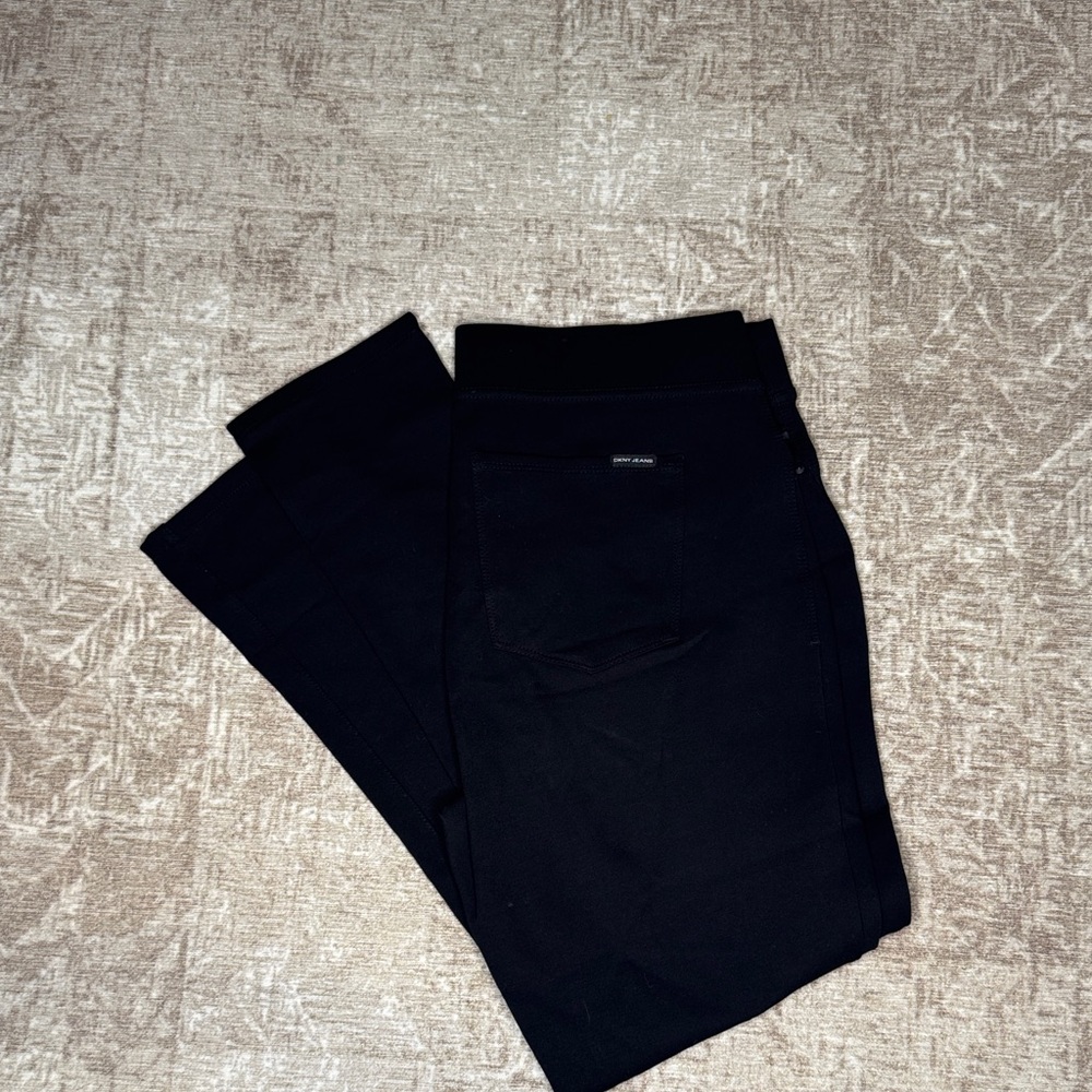 DKNY Black Ankle & Cropped Pants